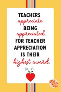 10 Easy Ways to Show Your Teacher BIG LOVE for Teacher Appreciation ...