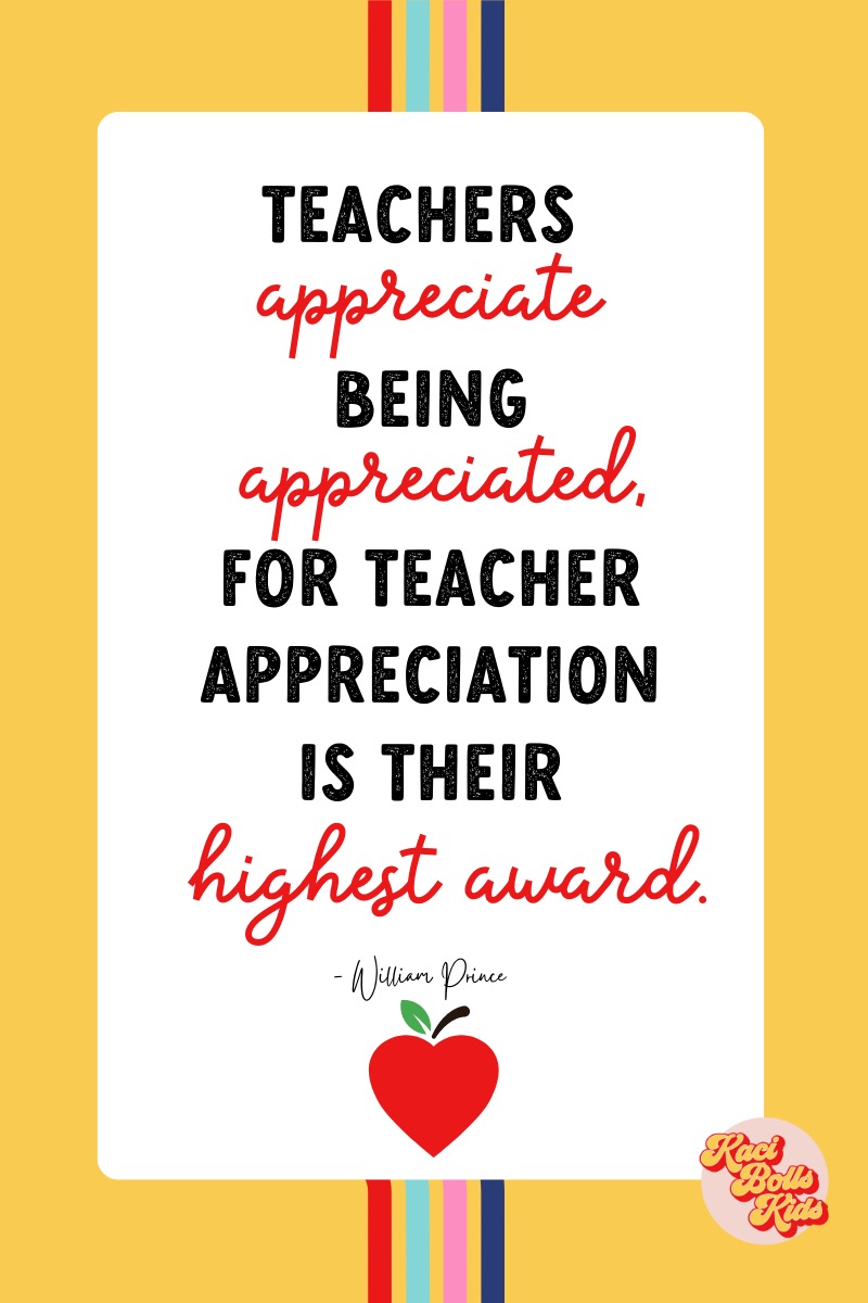 10 Easy Ways to Show Your Teacher BIG LOVE for Teacher Appreciation ...