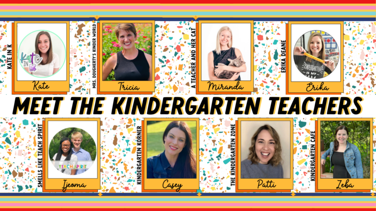 8 Kindergarten Teachers Share Their Best Activities for First Day of ...