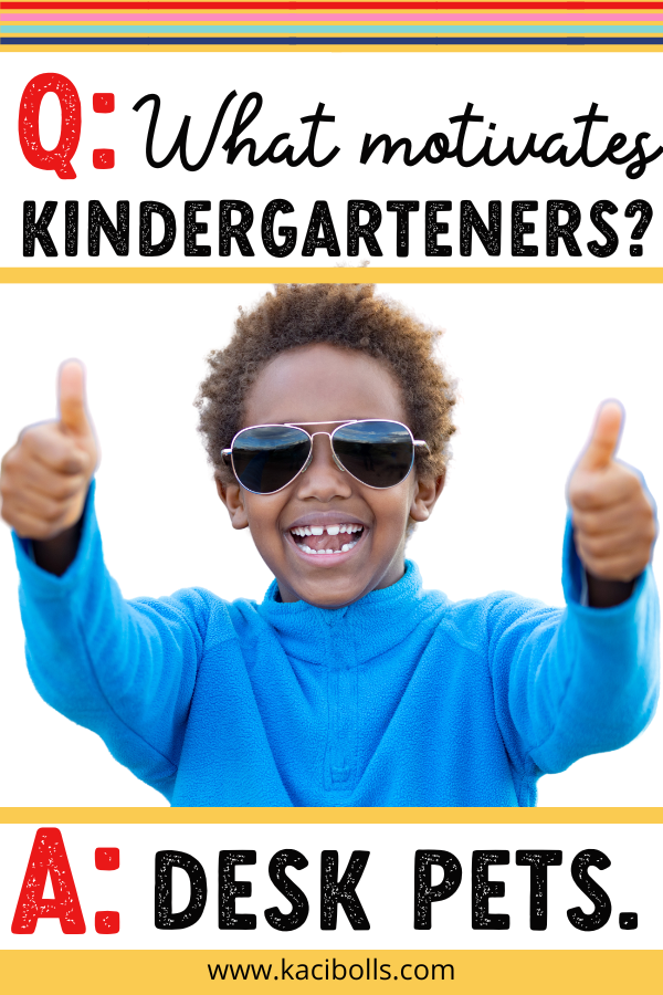 what-motivates-kindergarteners Desk Pets! Smiling boy with sunglasses on and two thumbs up